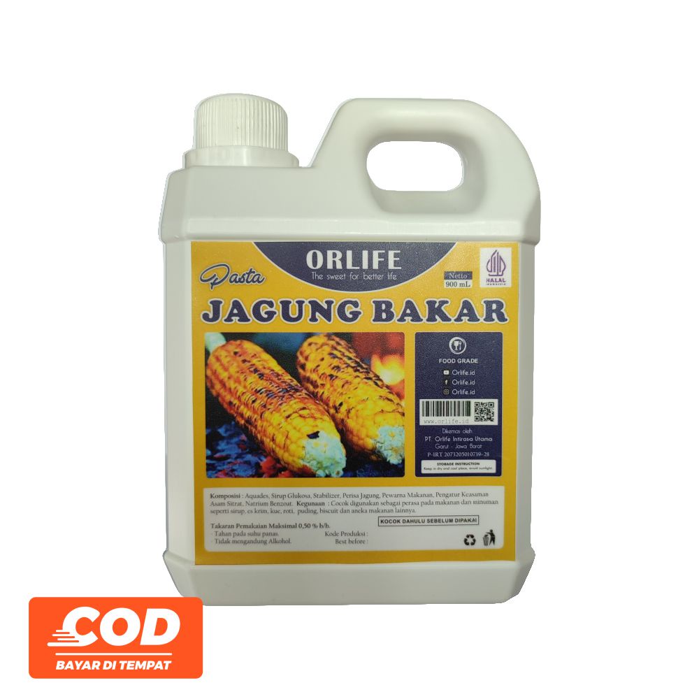 

Pasta Rasa Jagung Bakar 1 Kg Orlife