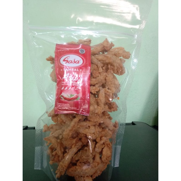 

cemilan snack jamur tiram krispi 150 gram