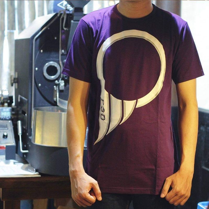 KAOS ORIGINAL PETER SAYS DENIM SERI LOGO PURPLE