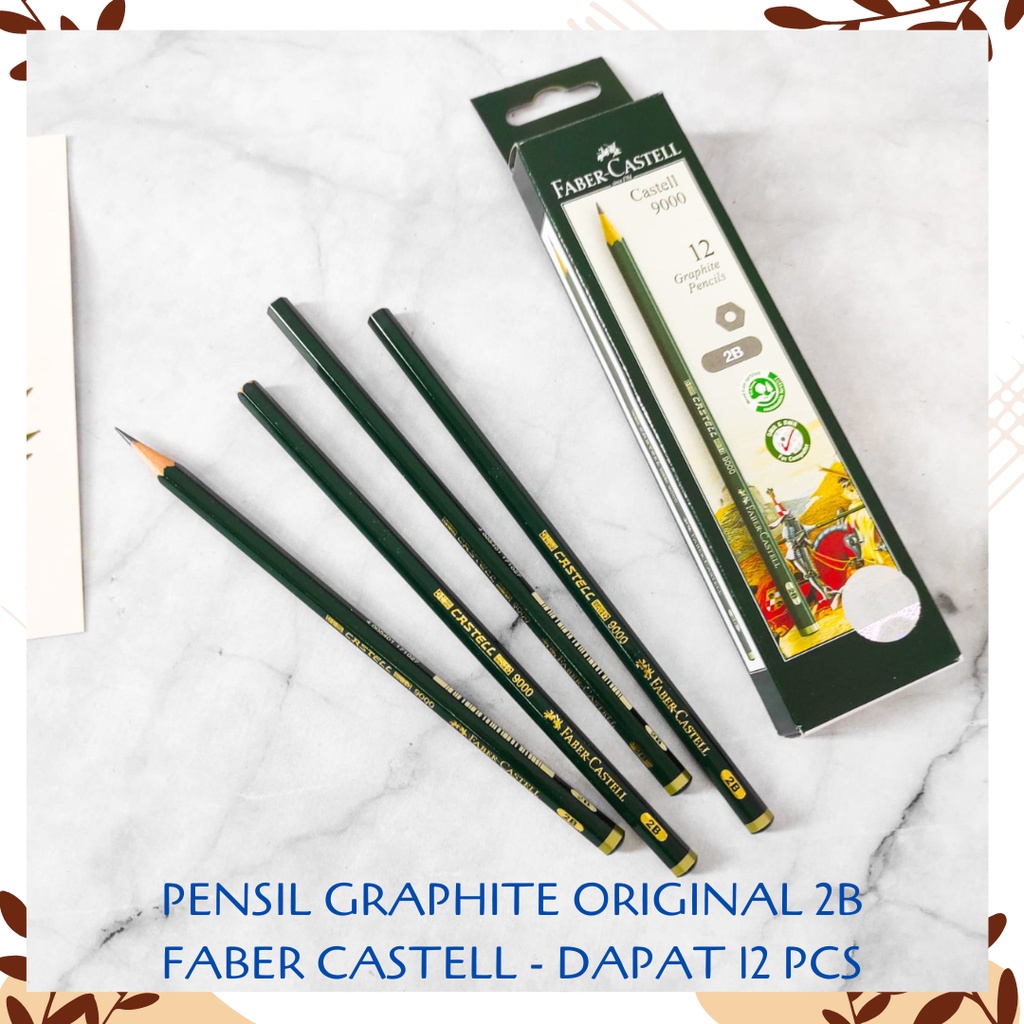 

SELUSIN PENSIL GRAPHITE ORIGINAL 2B FABER CASTELL DAPAT 12 PCS PENSIL KARAKTER SERANGGA PASTEL ALAT TULIS KANTOR SEKOLAH UNIK IMUT MURAH PENCIL