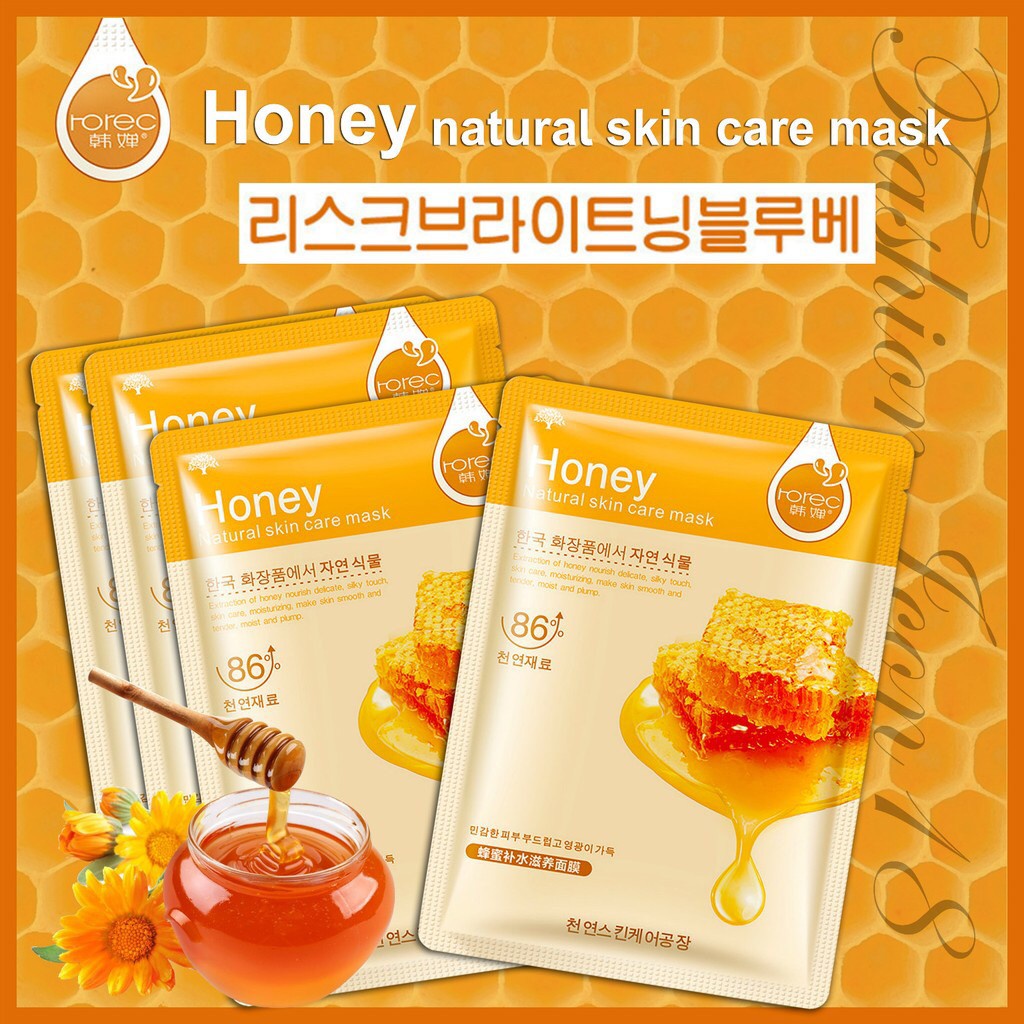 Sheet Mask HCHANA / HCHANA Masker Wajah - HONEY