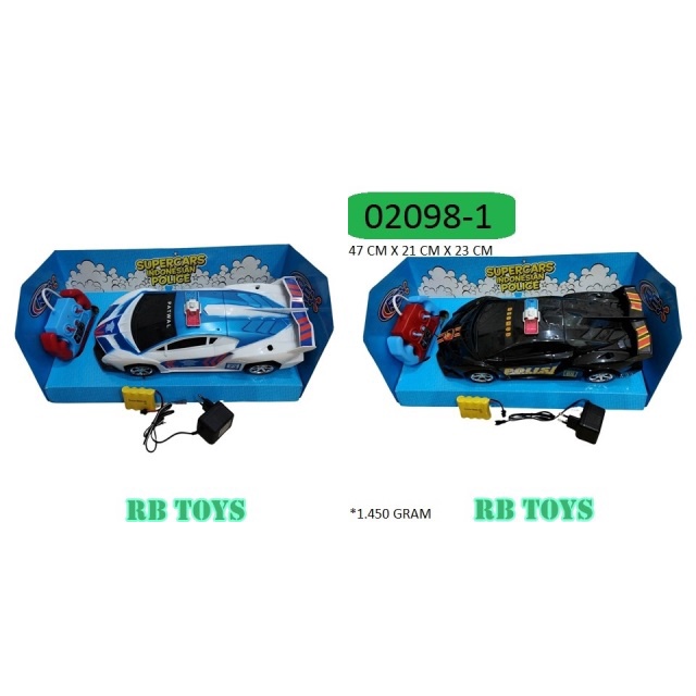 MAINAN MOBIL R/C MUSIK & LAMPU 02098-1