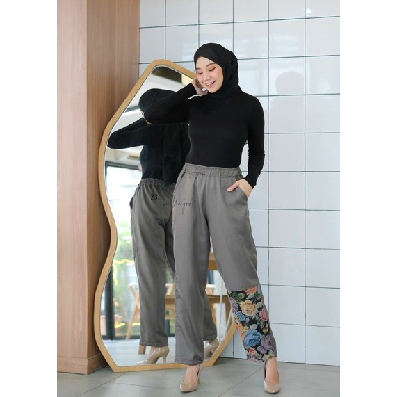 Nana Pants, CELANA PANJANG WANITA CANTIK MODIS FIT XL LP 62-90 BAHAN KATUN DRILL IMPORT TERMURAH KEKINIAN OOTD