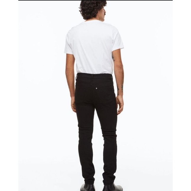 h&amp;m skinny black denim jeans