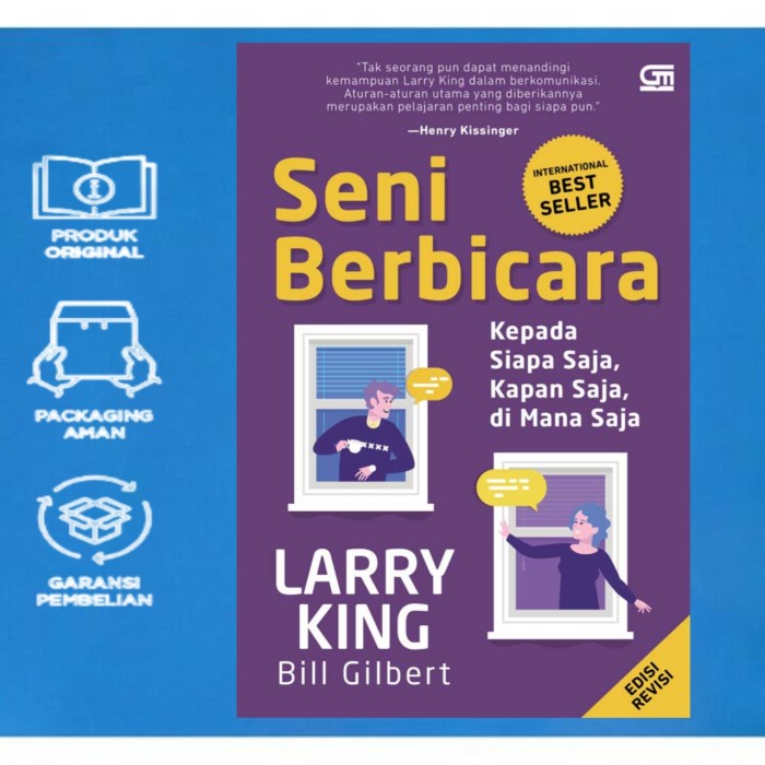 

Buku Seni berbicara kepada siapa saja By Larry king