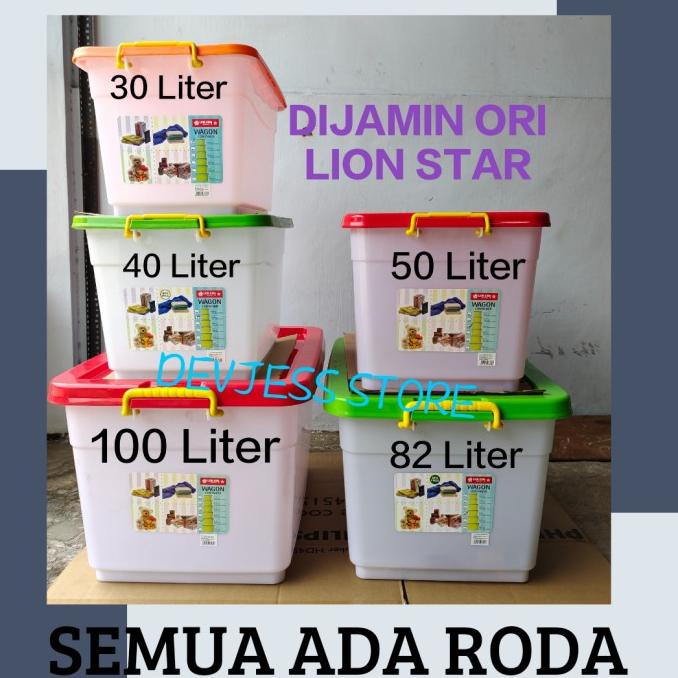 Wagon Container 100 Liter Box Kotak Lion Star