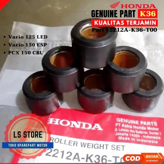 Roller Vario 125 Led 15Gram Roller Vario 150 Esp Pcx 150 Cbu (K36)