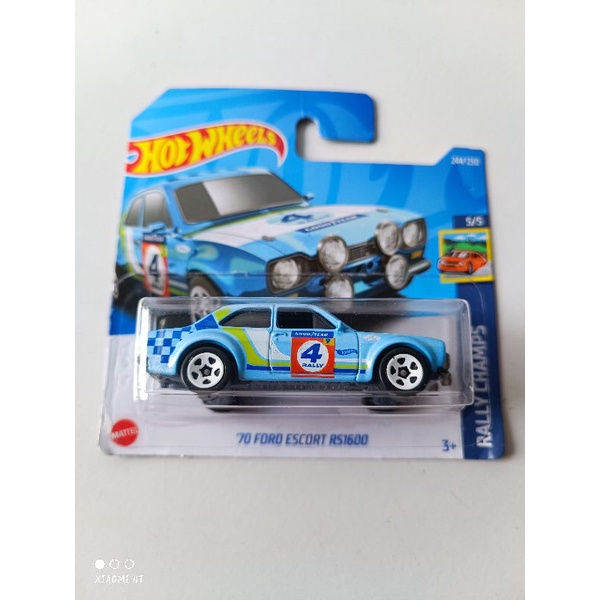 Hotwheels '70 Ford Escort RS1600