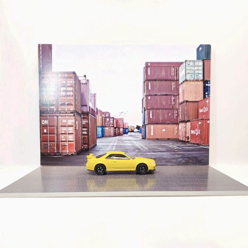 Diorama Jalanan Kontener