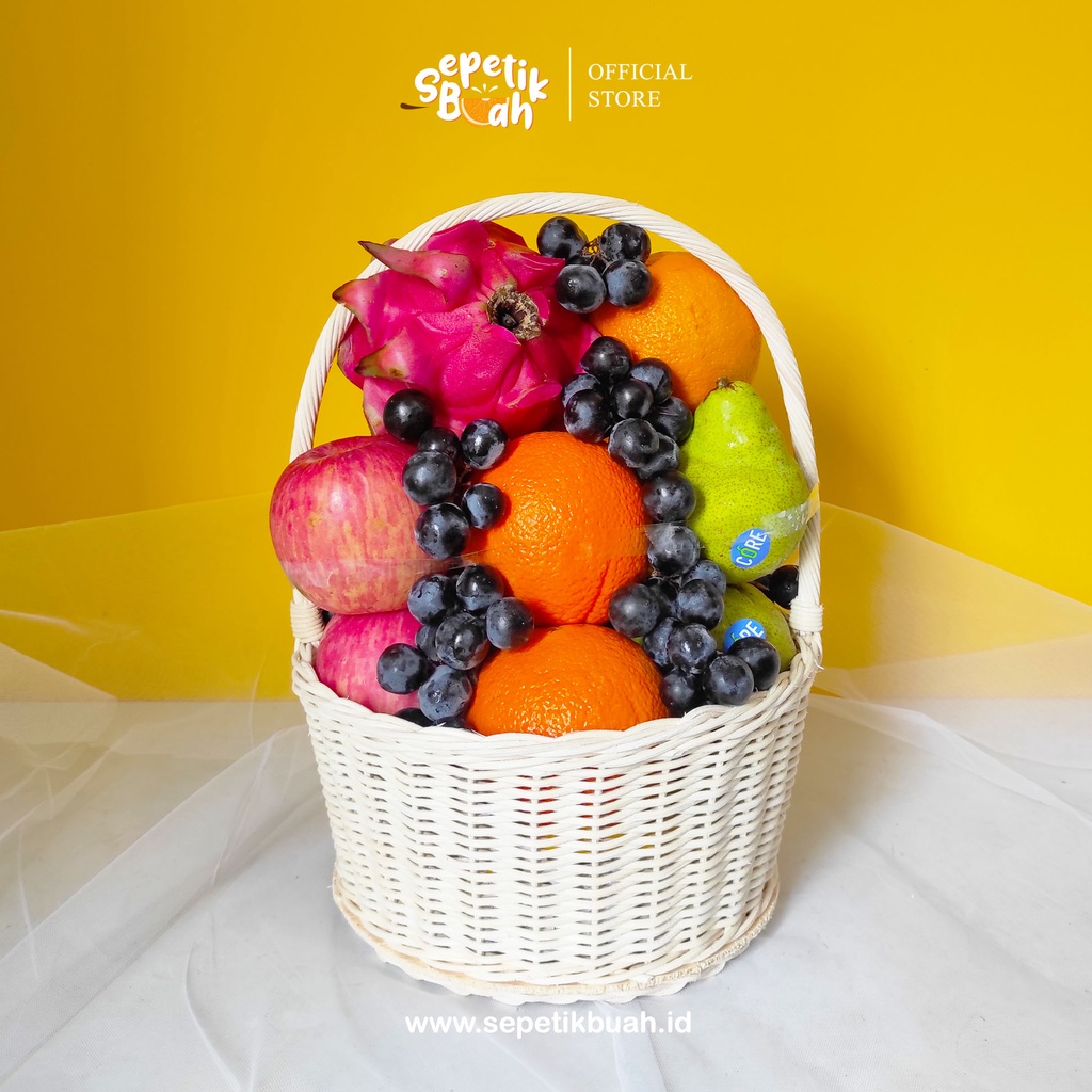 

Sepetikbuah - Cheerish 1 Fruit Hampers (Hampers / Parsel Buah Segar)
