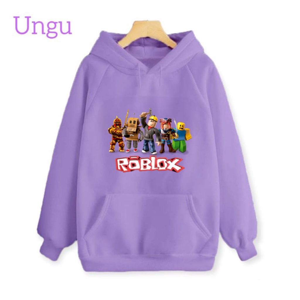 Sweater Hoodie Roblox Viral Trend Anak Laki Laki (S.M.L.XL)