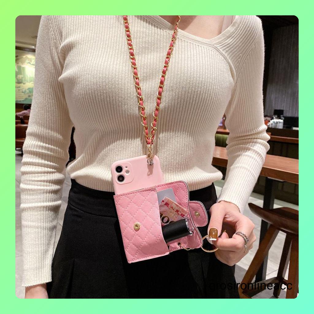Casing Tali Panjang FH98 for Samsung J2 J3 J4 J4+ J5 J6 J6+ J7 Note 10 10+ 20 Ultra Lite S10 S20 S21 S22 FE 5G Prime Pro
