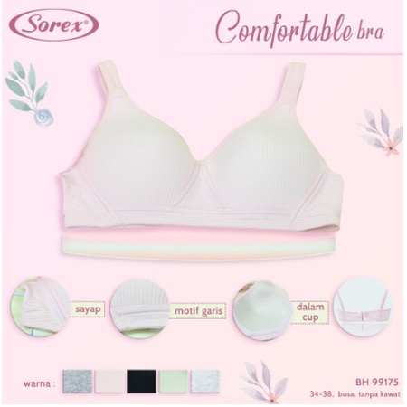 BRA SOREX BUSA TANPA KAWAT KAIT 3 CUP B BRA 99175