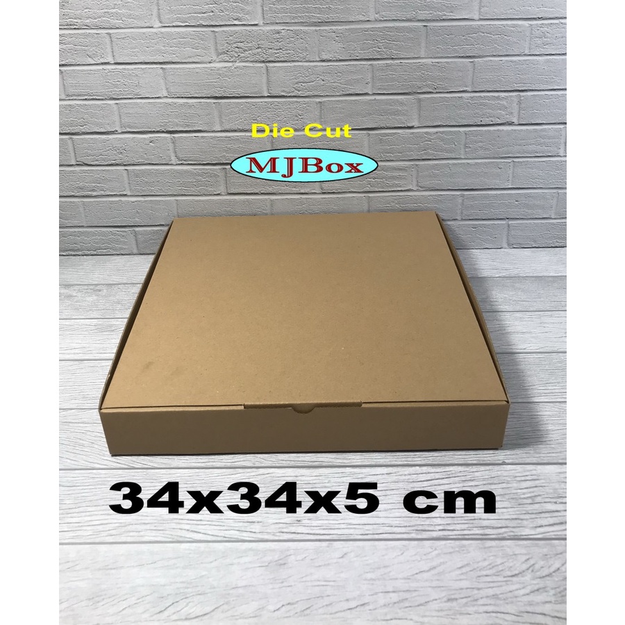 

Kardus Karton Uk, 34x34x5 cm...Die Cut U/ packing - aksesoris - dll