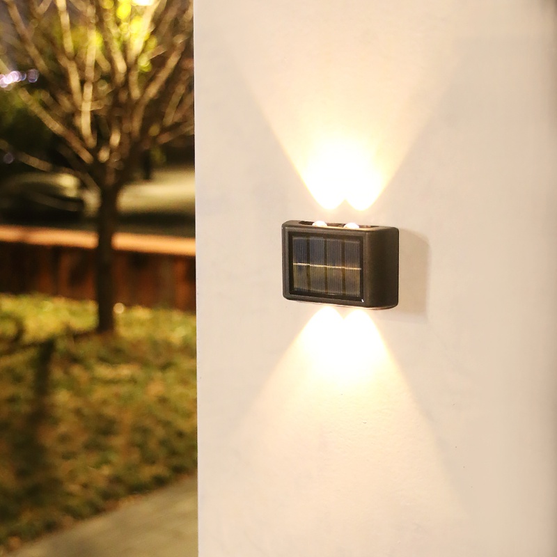 Lampu Outdoor Tenaga Surya Warna Putih/Hangat Lampu Taman/Waterproof Landscape Path LED Untuk Lampu Sensor Cahaya Halaman Belakang