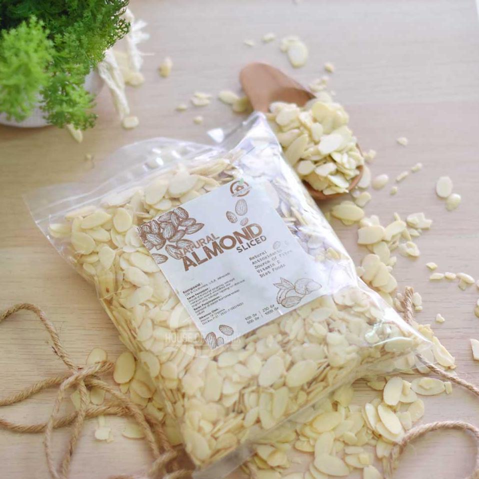 

Diskon _ Natural Almond Sliced 100gr ™
