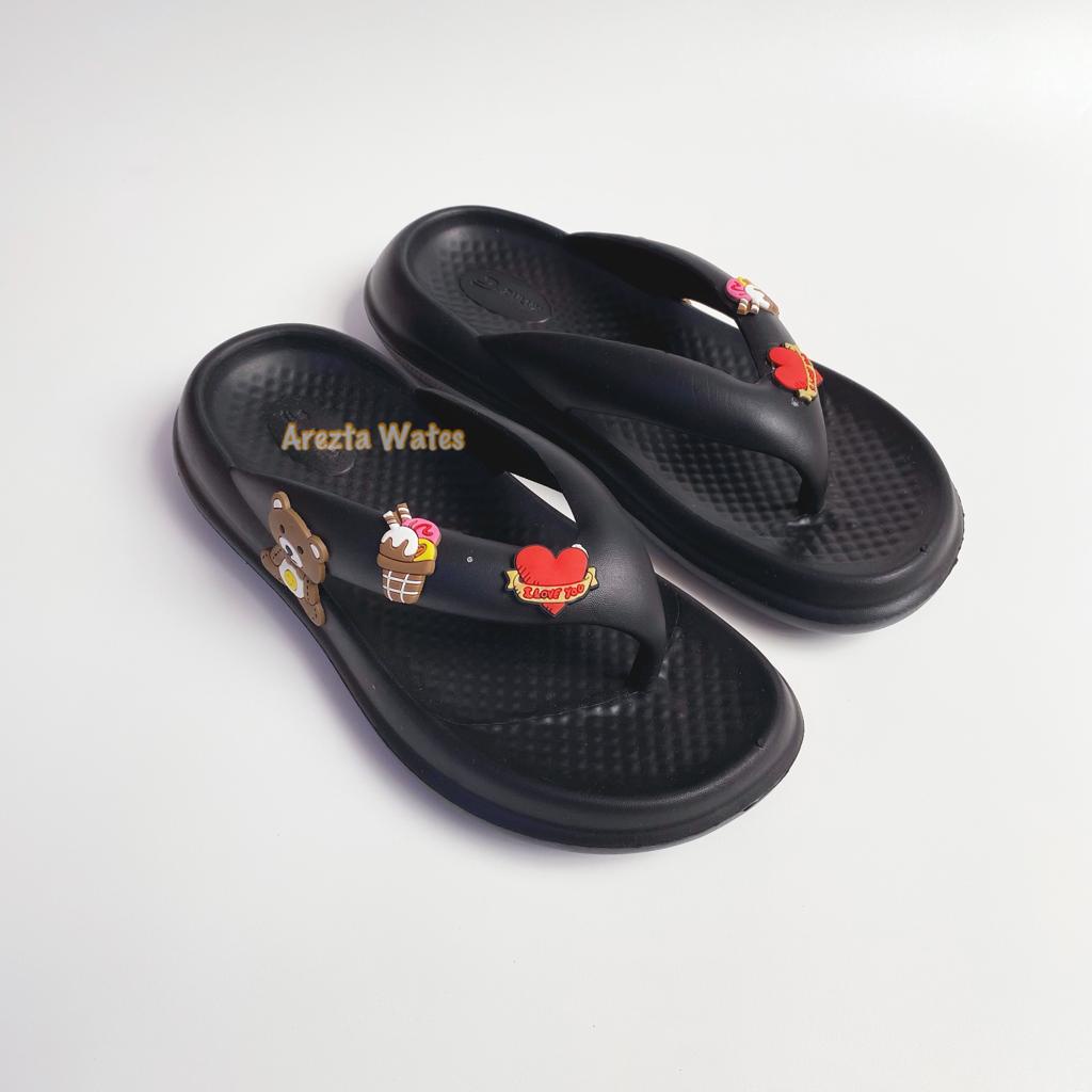 Sandal japit karet wanita DULUX 807B