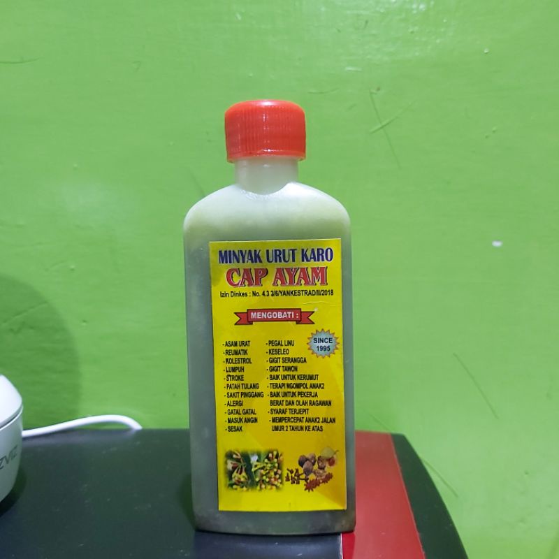 Minyak Karo Cap Ayam 100ml