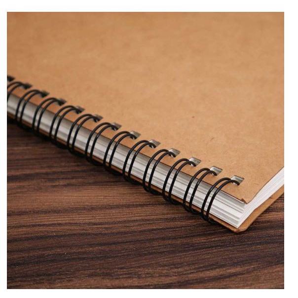 Journal Book Loose Kraft Cover - Buku Jurnal Kraft