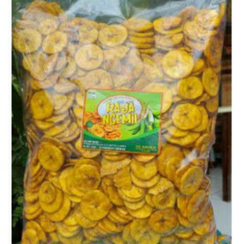 Jual Keripik Pisang Nangka Koin Manis Madu 1kg Shopee Indonesia