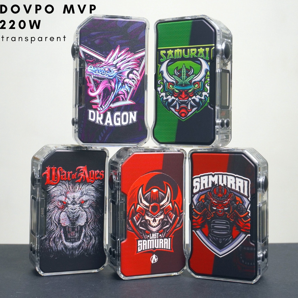 Mod Vape Vapor Dovpo MVP 2023 Clear Edition 220W Authentic By Dovpo