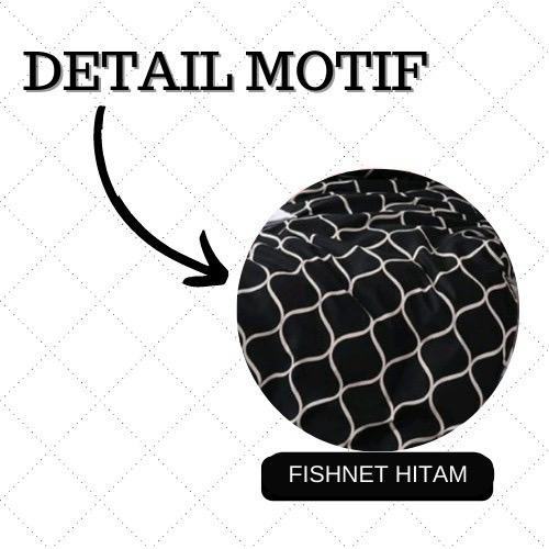 Seprei 180x200 motif marbel bahan katun disperse premium adem anti luntur