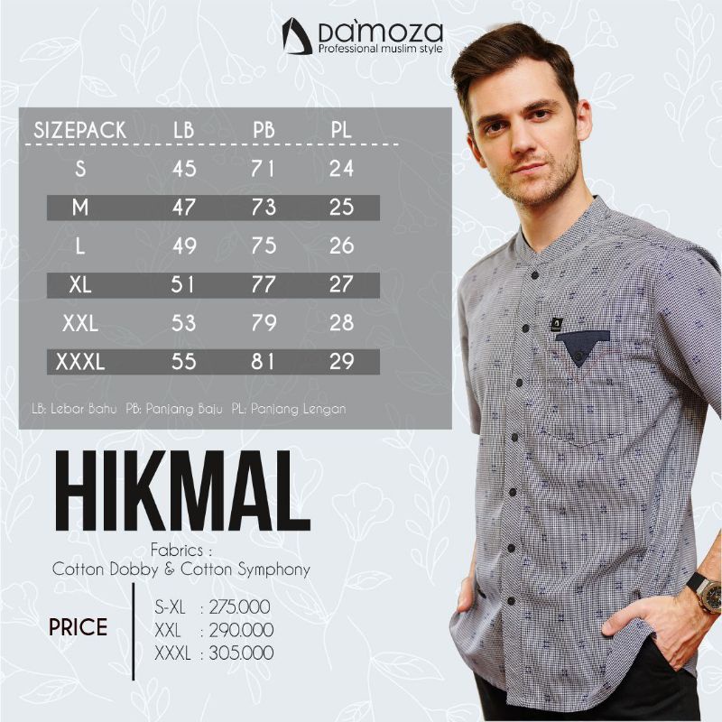 COUPLE DAMOZA HILDA DAN HIKMAL GAMIS HILDA KOKO HIKMAL NAVY DAN DARK NAVY