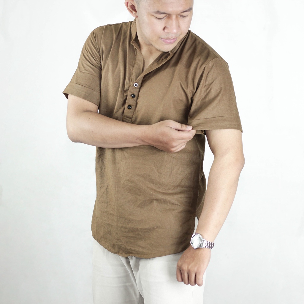 (5 Warna) Higwest Nardo Shirt 3 Button SS