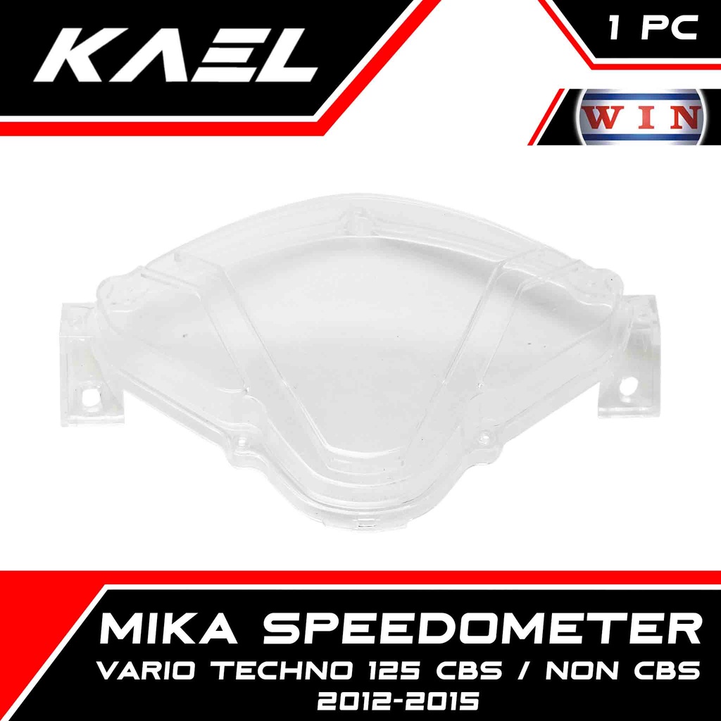 WIN Mika Speedometer Honda Vario Techno 125 CBS STD Helm In FI Kaca Kilometer Spidometer Speedo Spido Kilo Meter KM