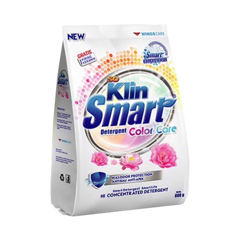 So Klin Smart/ Deterjen Bubuk/ Color Care/ So klin 725g