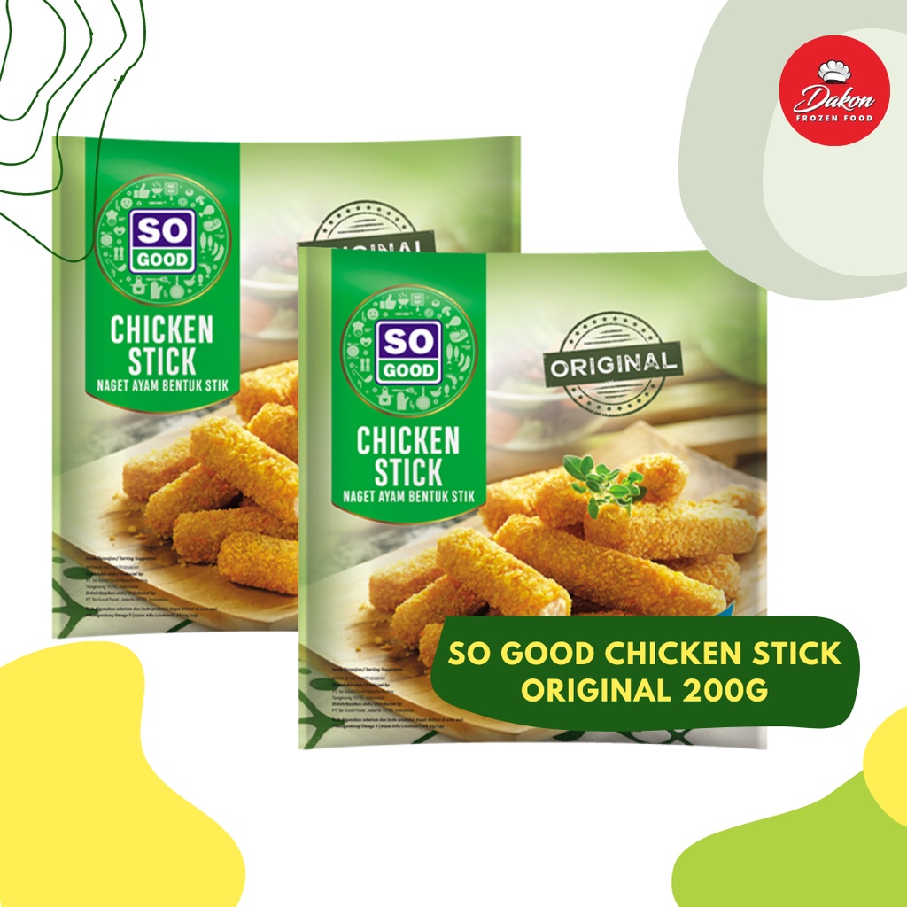 

So Good Chicken Stick Original 200g