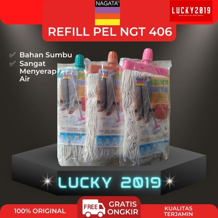 Lap Refill Pel Nagata 406 / Ngt406 Ngt 406 / Refill Kain Pel Khusus Nagata