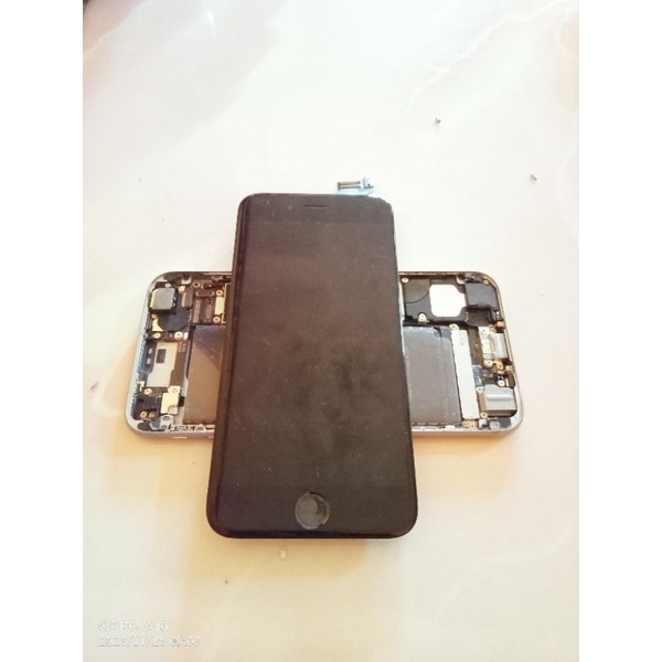 LCD iPhone 6s asli copotan