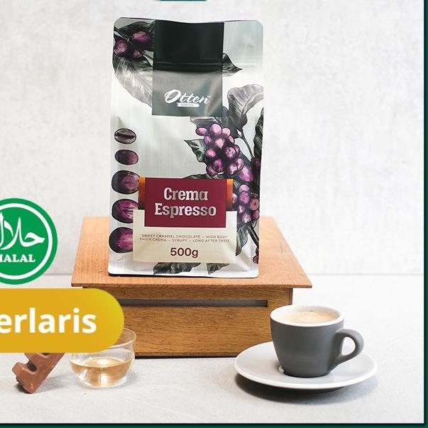 

PROMO✔️-Otten Coffee Crema Espresso 500 gram - Kopi Espresso Blend Best Seller