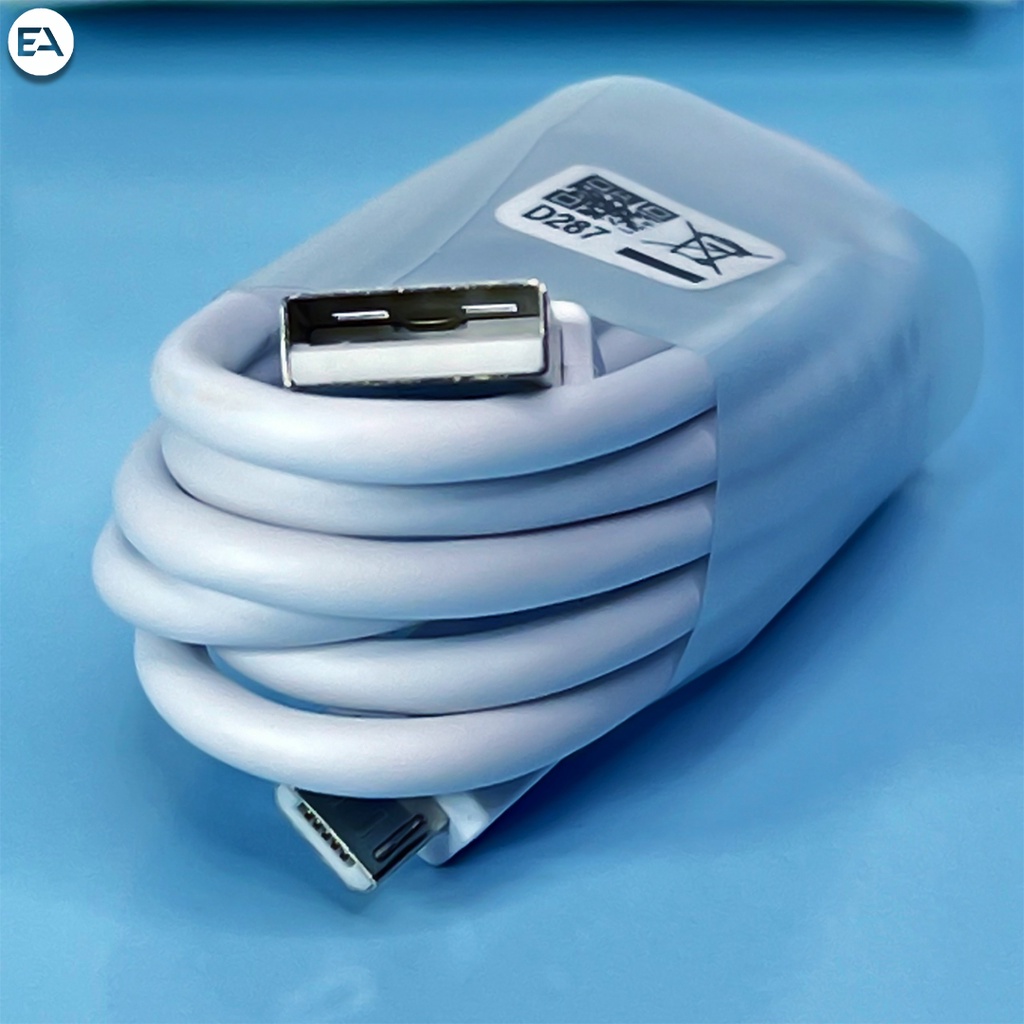 Kabel Data Oppo 2A Fast Charging USB Micro ORIGINAL 100% For F1s,F1,F1+,F3,F3+,F5,A39,A37,A3