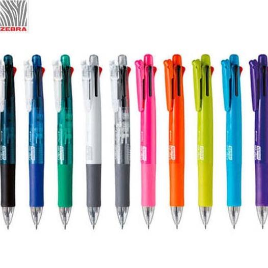 

Pulpen Zebra Clip-on Multi 4 in 1