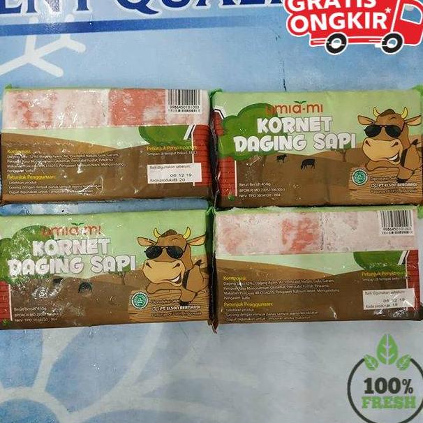 

✨ YUAN FROZEN KORNET SAPI UMI AMI 450GR DI JAMIN FRESH !!