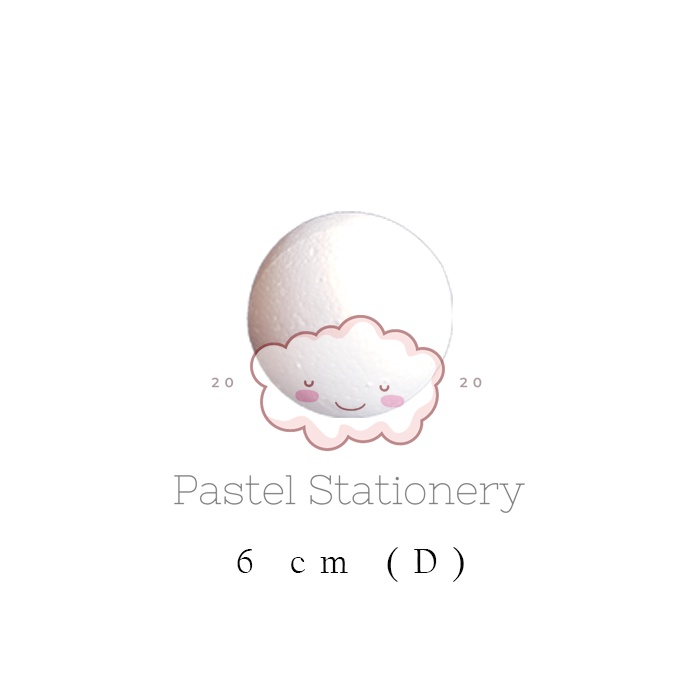 

Styrofoam Bulat 6cm - Stereofoam Bola Gabus 6 cm