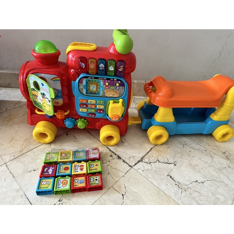 VTECH Alphabet Train RED PRELOVED