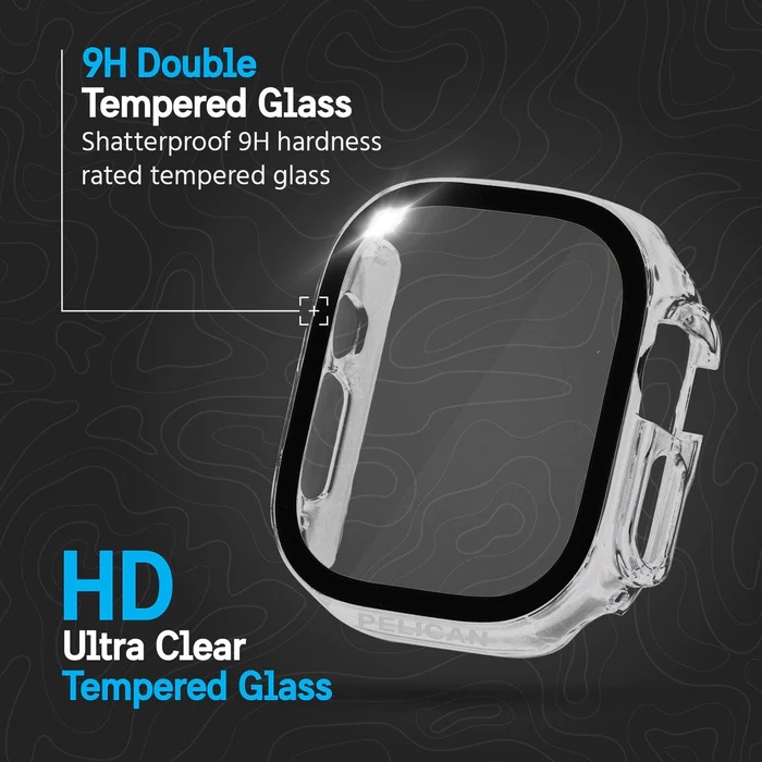 HARD CASE dan TEMPERED GLASS APPLE WATCH ULTRA 49mm 2022 ANTI GORES KACA APPLE WATCH