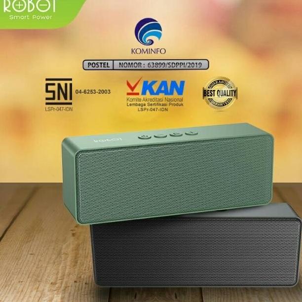 SPEAKER BLUETOOTH ROBOT RB420 MUSIC BOX PORTABLE WIRELESS SUPER BASS