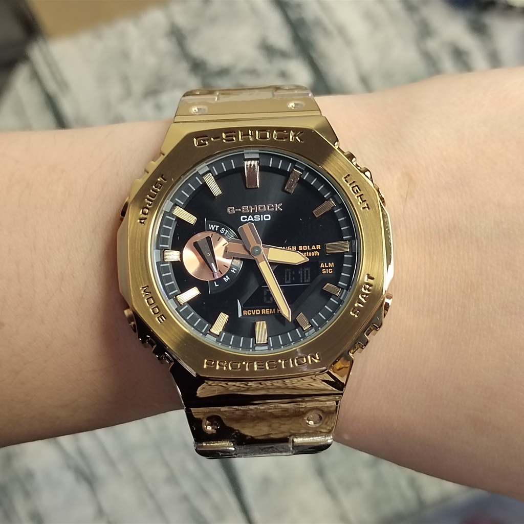 Casio G-Shock Gold Luxury Full Metal GM-B2100GD-5A