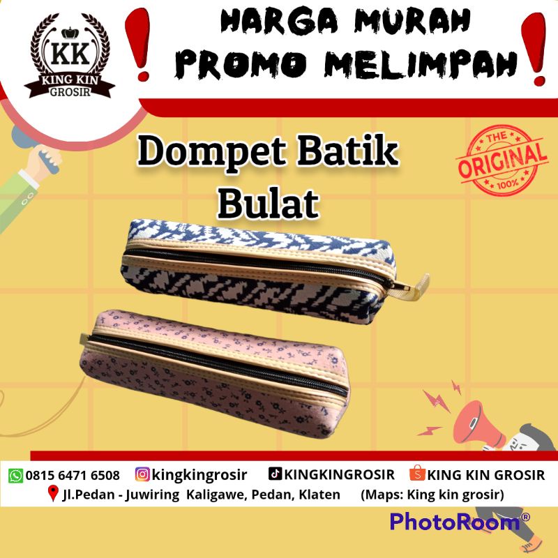 

Souvenir Tempat Pensil Batik