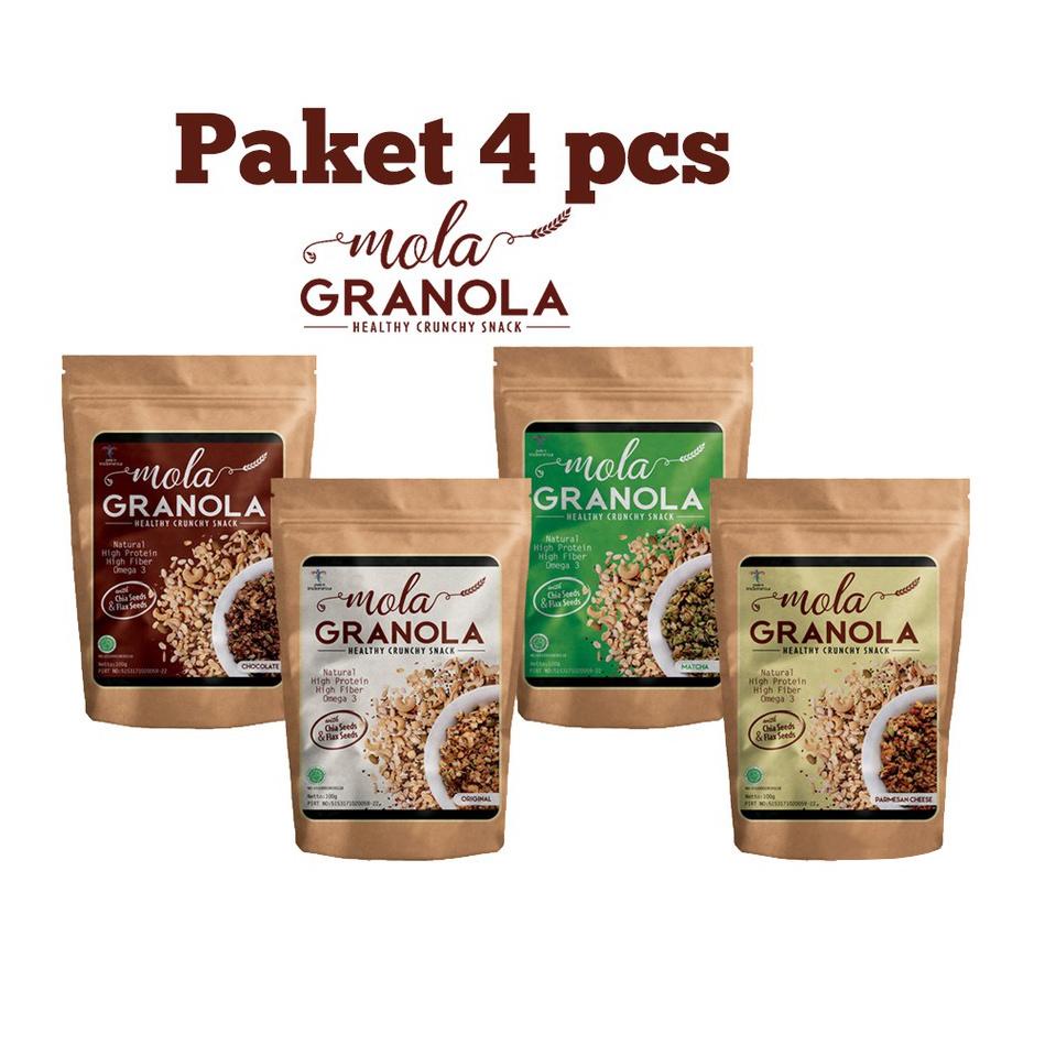 

➶ 4 pcs Mola Granola / Muesli ●