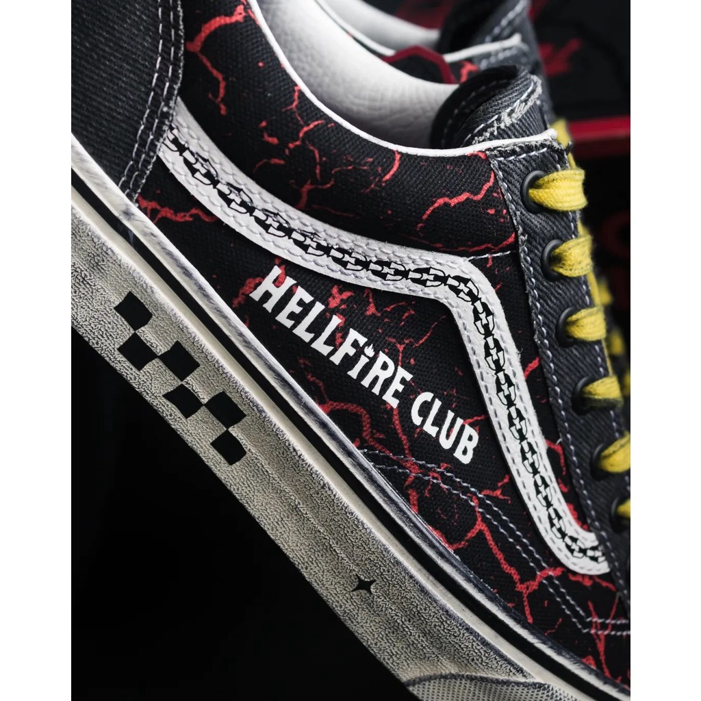 V4NS STYLE 36 X STRANGER THINGS &quot;HELLFIRE CLUB&quot; ORIGINAL 100%
