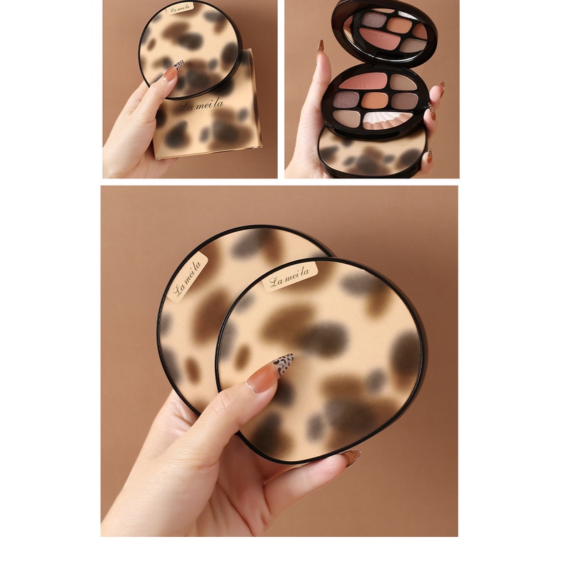 Lameila Eyeshadow Pallete 8 Warna Mutiara Matte Blush Glitter 5098