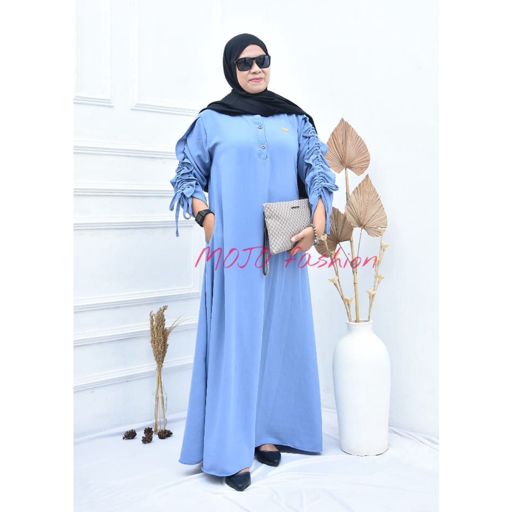 MELAN  DRESS GAMIS CRINKLE AIRFLOW PREMIUM DRESS WANITA TERBARU 2023 GAMIS WANITA BAHAN CRINGKLE