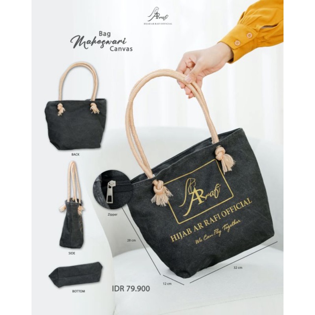 Bag Maheswari √Canvas√ By Hijab Arrafi