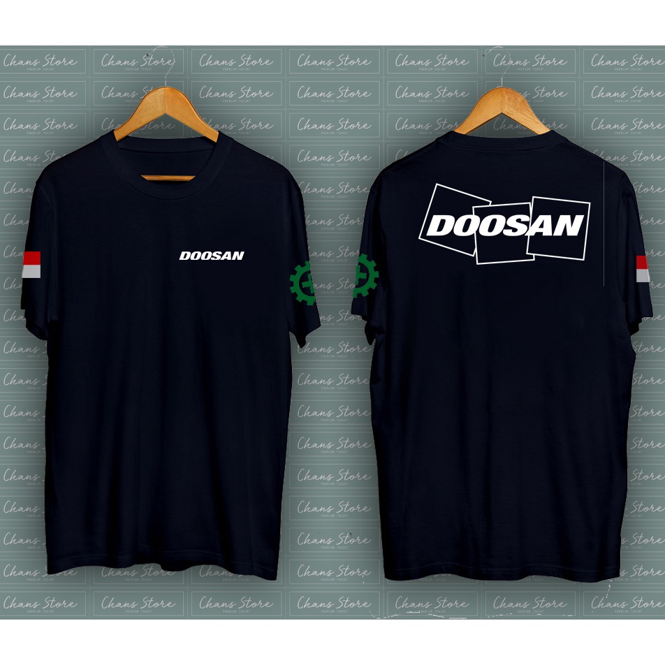Kaos Doosan Excavator Alat Berat Tambang Bego Contruction