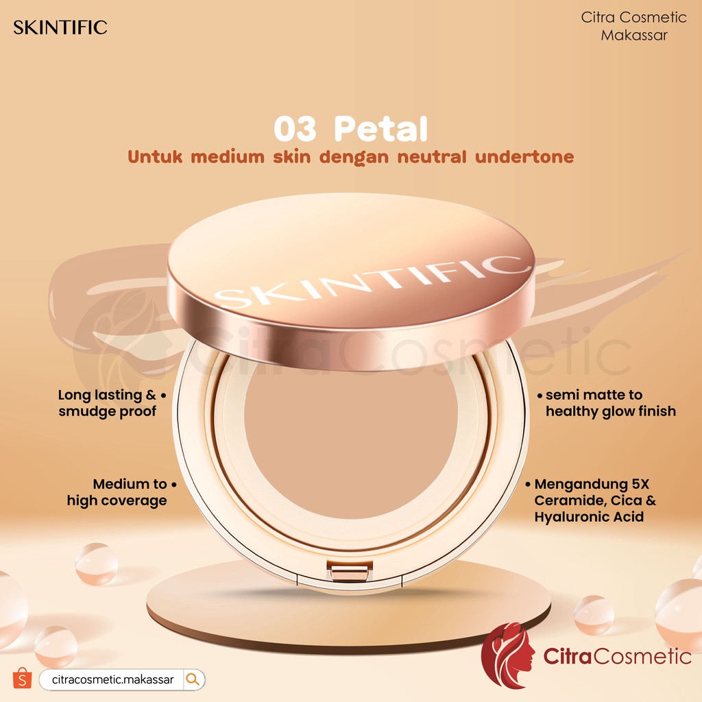 Skintific Cover All Perfect Cushion SPF 35 PA+++